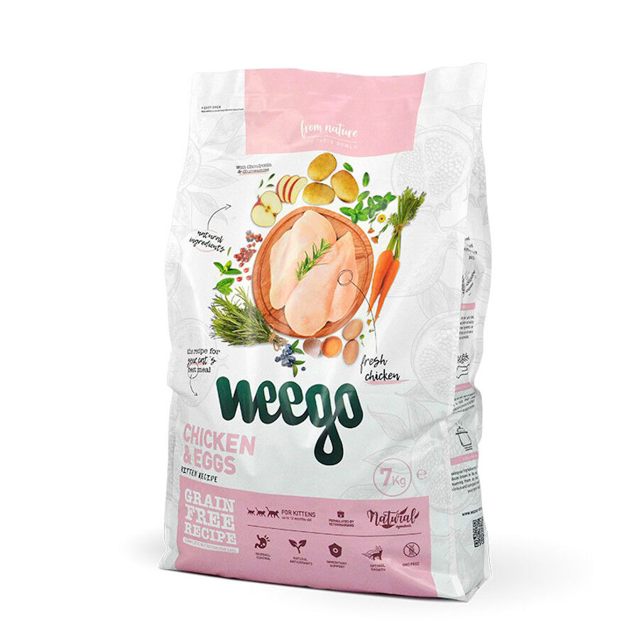 7 kg Weego Frango e Ovos ra&ccedil;&atilde;o para gatitos, , large Imagem n&uacute;mero 2